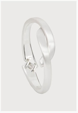 SA3 | Saachi Knotted Cuff Bracelet | Silver